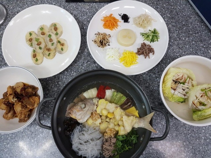  한식조리기능장 수업