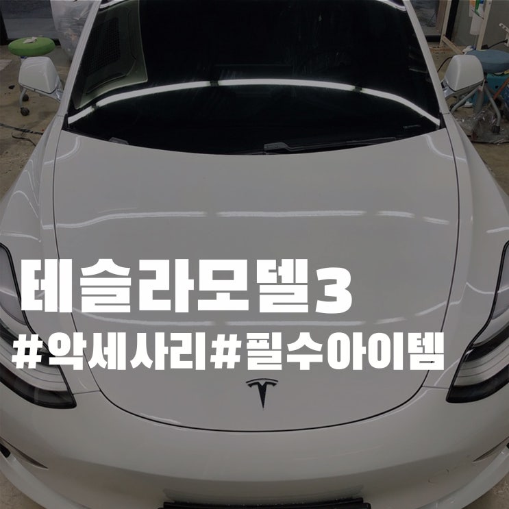 테슬라 모델3 - 악세사리 추천 리스트 1탄 테슬라 모델3 - 악세사리 추천 리스트 1탄