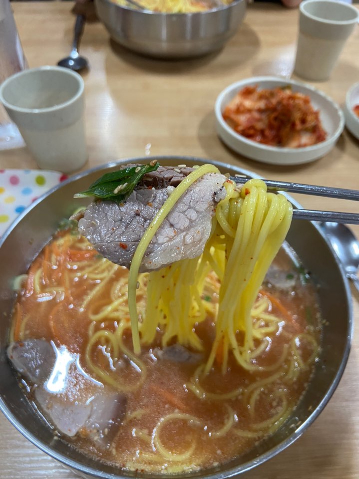 여태 고기 국수 중 제일 맛있었던 제주 삼대국수 회관