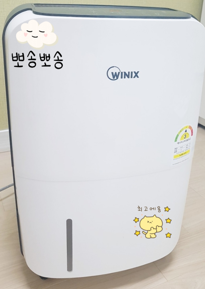  위닉스뽀송10L 여름건강을 위한 제습기 추천