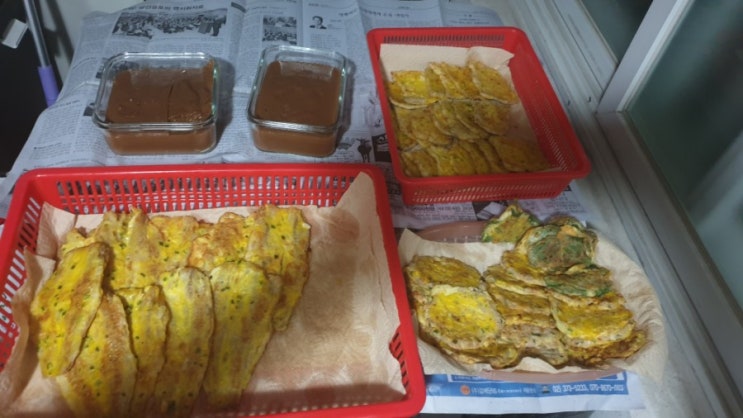  몇일째 제사준비 하고있네용