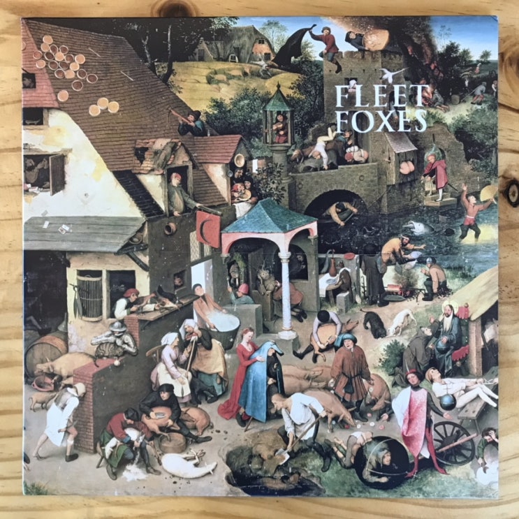 [LP, 엘피] Fleet Foxes(플릿 폭시스) – Fleet Foxes (Zia Records Blue & Green Swirled 바이닐, 300장 한정)