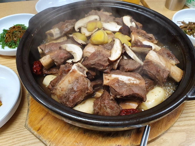 [공덕] 아소정 - 갈비찜 전문점, 냉면 맛없음