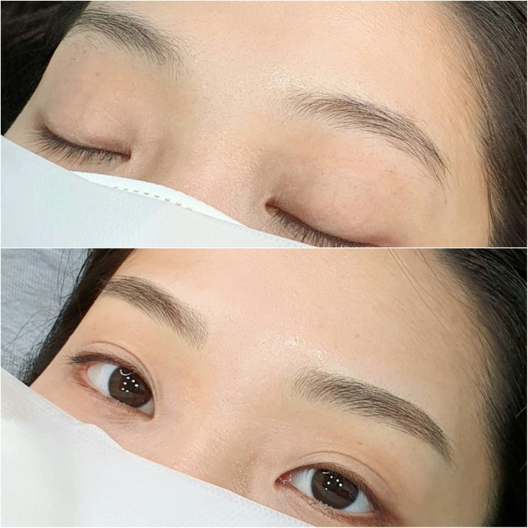  눈썹문신자국도 자연스러운남몰래 예뻐지는곳 왕십리눈썹문신 비비네/눈썹문신자국