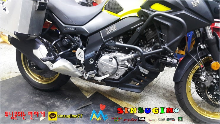  SUZUKI V-STROM DL 650 ixil silencer -익실코리아신스기모