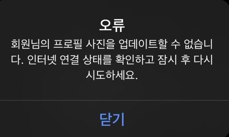  인스타그램 프로필사진 오류 (폰으로 초간단해결!)feat.5초