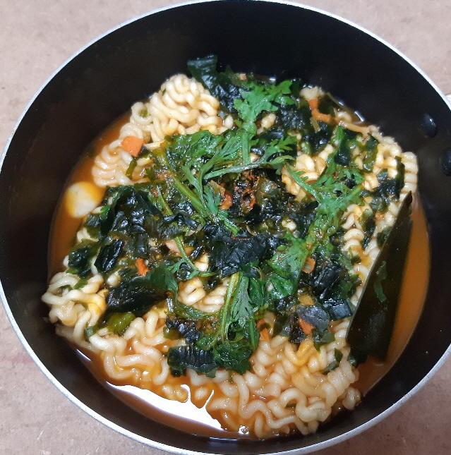  <오뚜기 오동통면 한정판>_다시마 2개가 주는 맛이란?