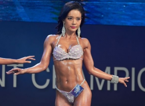 당나귀귀 머슬퀸 배우 최은주 나이잊은 무대 양치승 눈물