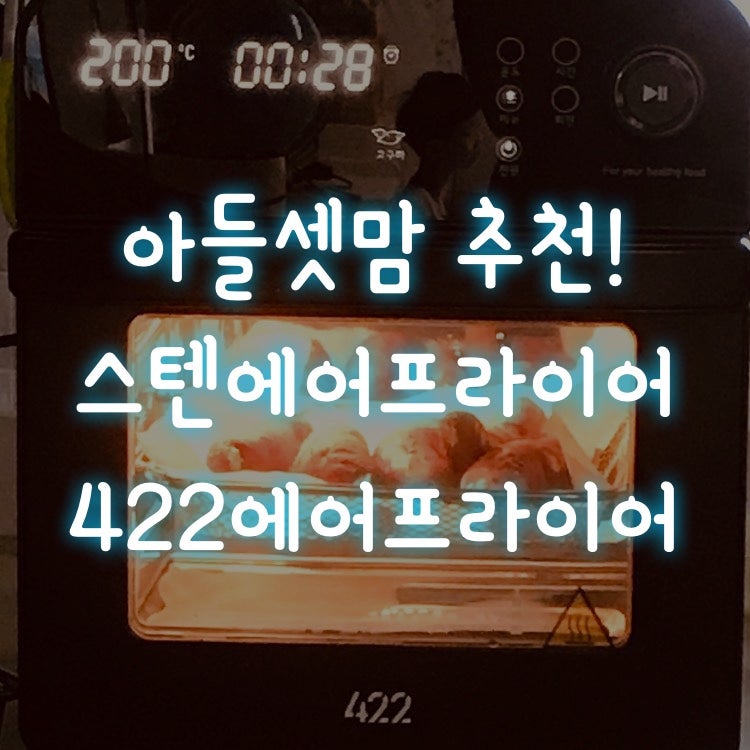 스텐 422에어프라이어 3개월 실사용 후기