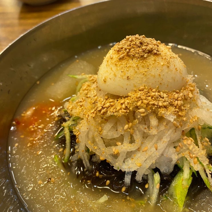  경기 양주 옥정신도시 고읍동 냉면 맛집 우일면옥 다녀온 후기