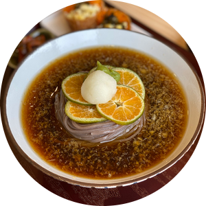  [제주 맛집] 도토리키친, 청귤과 함께 풍덩 청귤 소바로 유명해