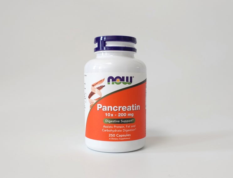췌장 효소 나우푸드 판크레아틴 (Now Pancreatin) 내돈내산 1달 복용 후기