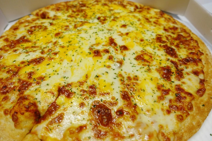  영통 피자 맛집 피자탑 / 더블치즈폭탄 + 뉴욕스테이크 피자