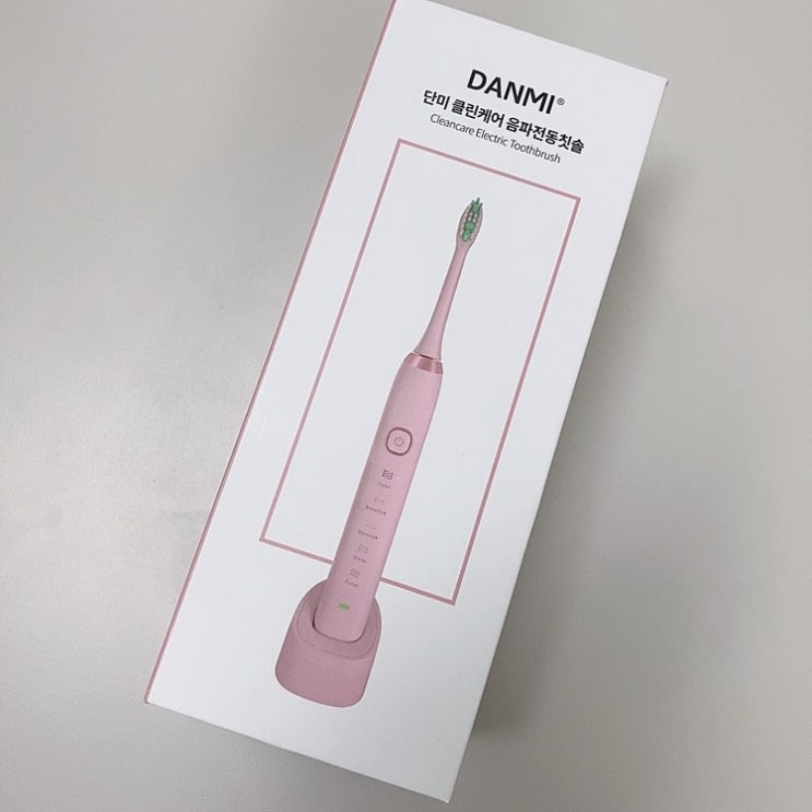  단미 전동 칫솔 후기