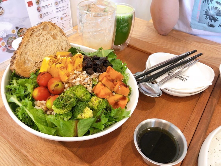  익산 모현동맛집 아메리칸트레이, 익산브런치카페 건강한 샐러드와 샌드위치