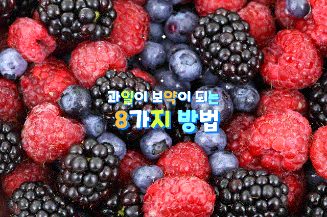 과일이 보약이 되는 8가지 방법~ 과일이 보약이 되는 8가지 방법~