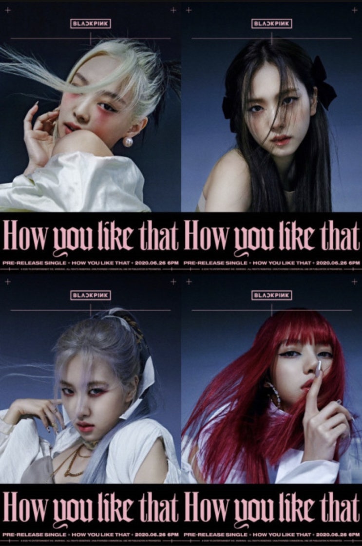  BLACPINK - How you like that 의상/가사. 미친 존재감을 뽐내는 중입니다