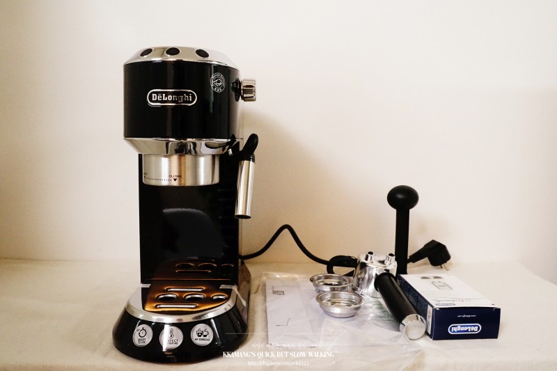 드롱기 커피머신 세척 첫 사용법 아주쉽게 영상으로 : 네이버 블로그
