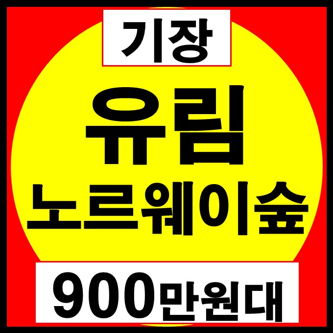  부산 기장 유림노르웨이숲 소형 아파트(900만원대)