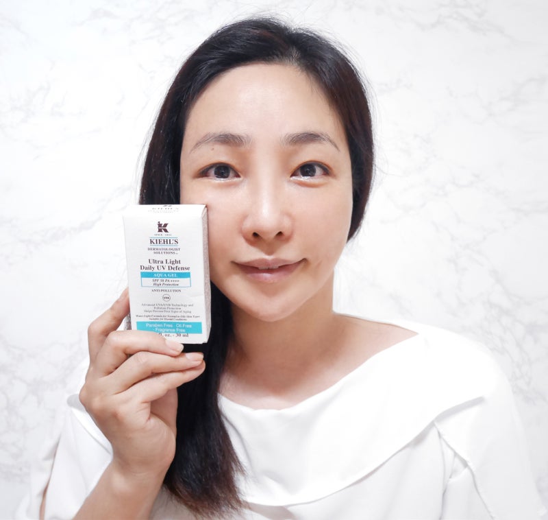 키엘 쿨링 자외선 차단제 피부 온도 -3도 낮춰주는 여름 자외선차단제 추천템