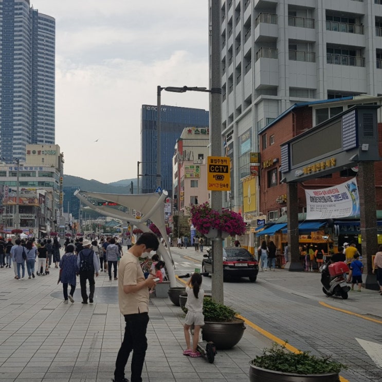  해운대 해수욕장에서 제일 가까운 주차장 찾기