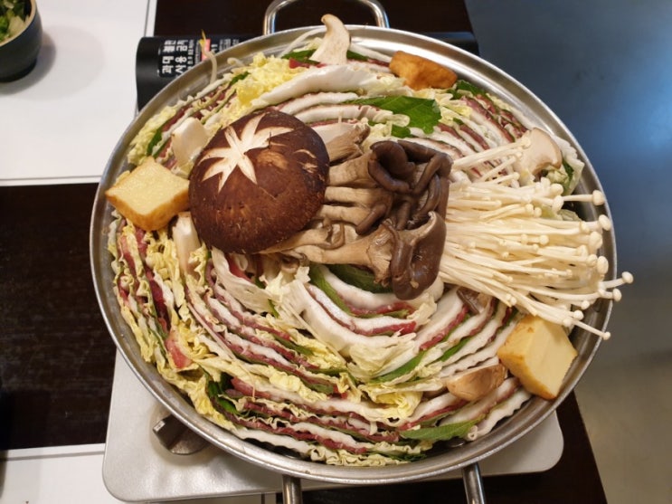 그림나베 학동역점 / 밀푀유나베 / 학동역 맛집 / 샤브샤브