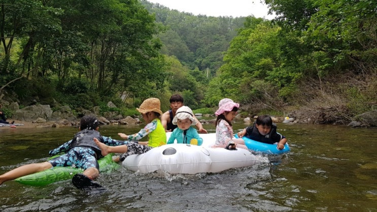  자연속 가족캠핑/영월 소풍캠핑장 2일날