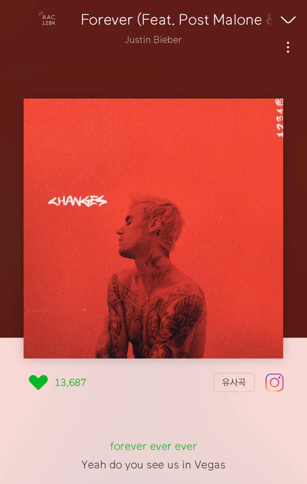  [해외음악] Forever(Feat. Post Malone& Clever) - Justin Bieber
