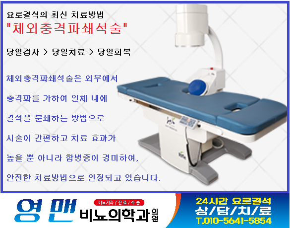 광주요로결석 통증으로 힘들면 [증상, 치료법, 예방법] 11