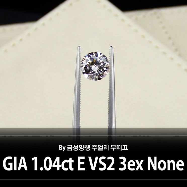 GIA 1캐럿 다이아몬드 E VS2 트리플엑설런트 None GIA 1캐럿 다이아몬드 E VS2 트리플엑설런트 None