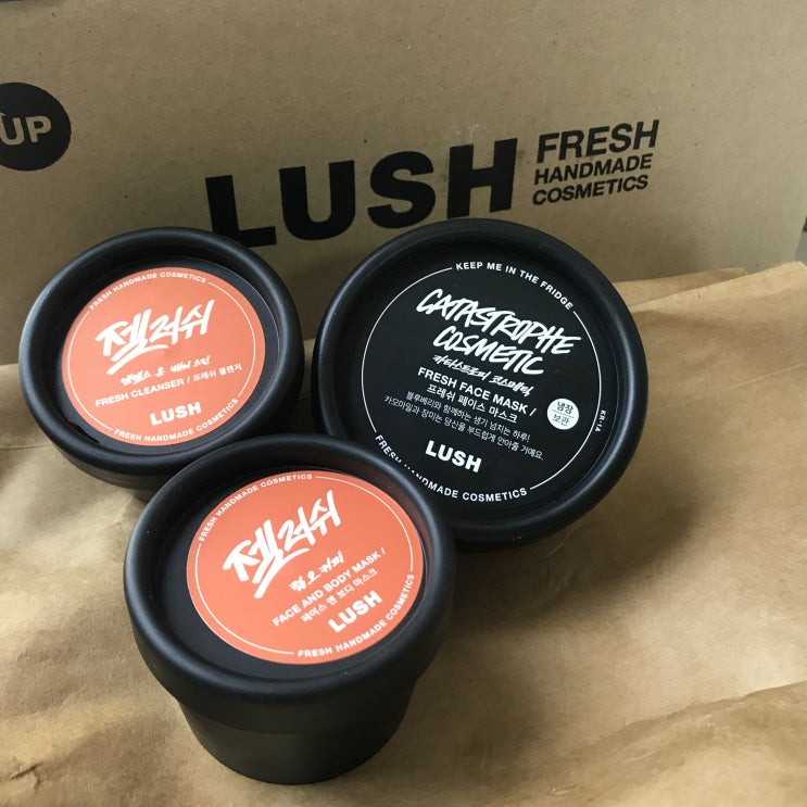  [LUSH] 러쉬 컵오커피, 앤젤스 온 배어스킨 리뷰 (스마트 샘플)