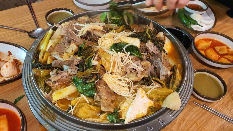  중계동 하계동 참이맛 감자탕 24시간 맛있음, 볶음밥은 별로