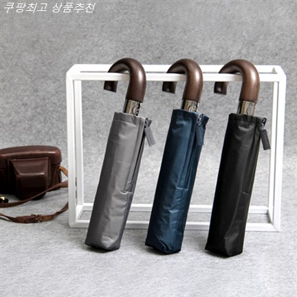  베스트핫템 고티바쉬 곡자 우드 자동 3단 우산! 품질 대박이에요