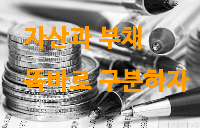  자산과부채 똑바로 구분하자