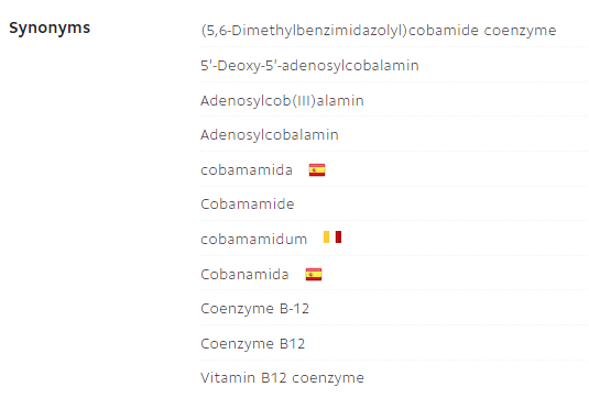 비타민 B12 형태 (1) cyanocobalamin, hydroxocobalamin , methylcobalamin ...