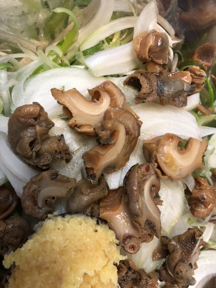 골뱅이무침 만들기