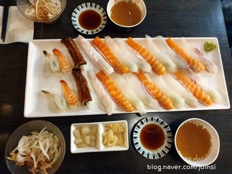  [옥수역맛집]한남일류초밥 모둠초밥 회도 크고 퀄리티도 좋고 서울초밥맛집