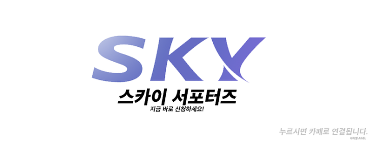  스카이(SKY) 서포터즈?? 저도 한번 해볼려고 합니다.