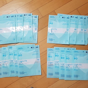 아에르 KF80 라이트핏 M 후기 (스탠다드핏과 비교)