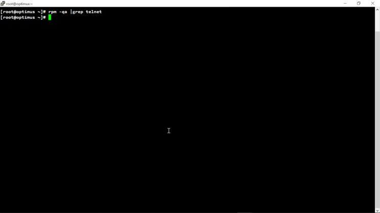  Xinetd 구성 및 telnet 구성