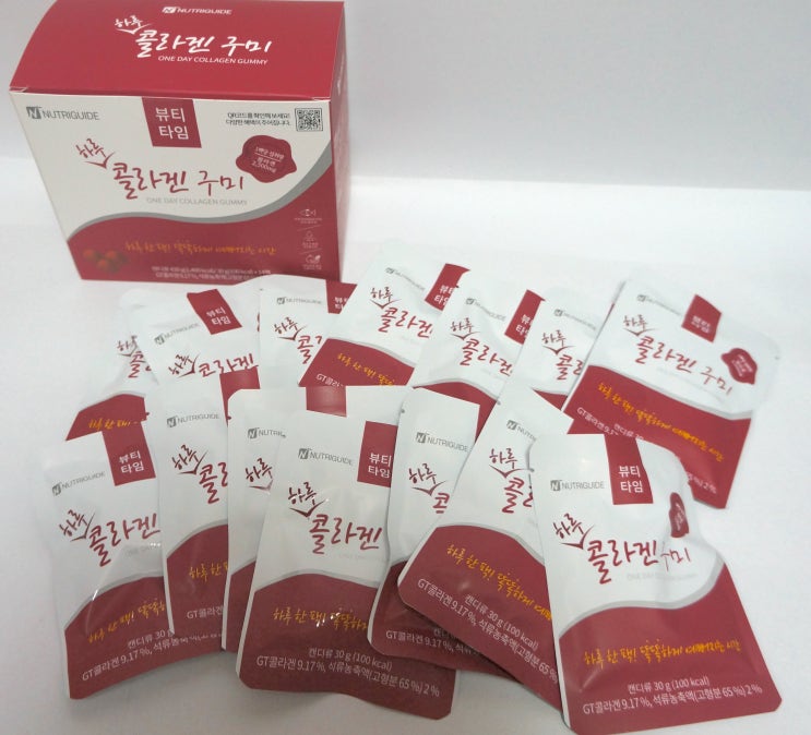 ʚ 먹는콜라겐 / 석류콜라겐 ɞ 맛있는 '하루 콜라겐 구미'로 이너뷰티 관리