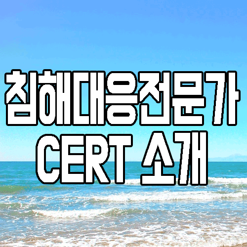  침해대응전문가 : CERT ? 매력적인 정보보안 직업