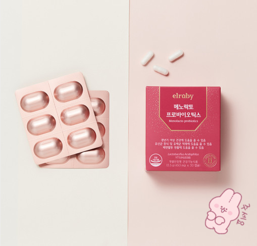  갱년기유산균YT1 엘루비 메노락토 프로바이오틱스