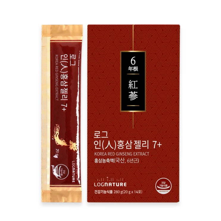  어린이홍삼젤리/로그네이처 로그 인 6년근 7+