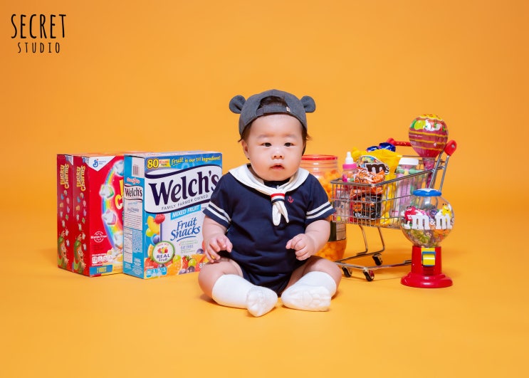  건우의 즐거운 200일 촬영기 안산성장앨범 시크릿에스튜디오에서~!