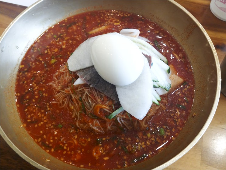  부여 사비면옥, 대한민국 1등 비빔냉면이라는데?