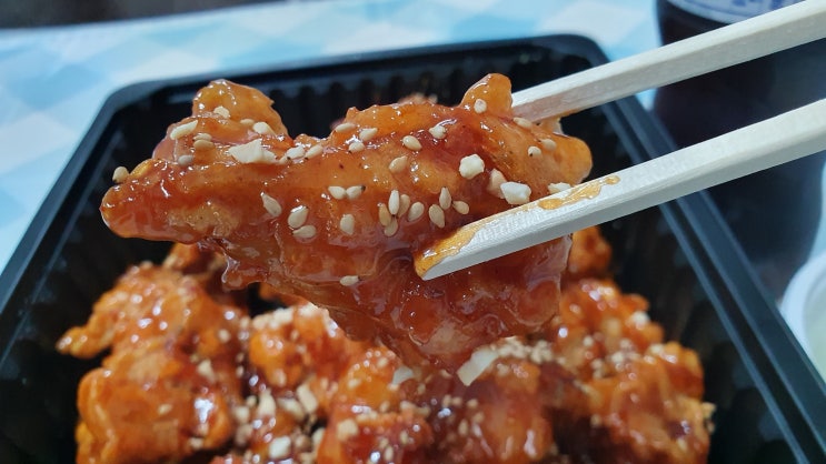 전국 3대 닭강정 신포동 닭강정을 대전에서 배달음식으로 먹은 맛집 후기