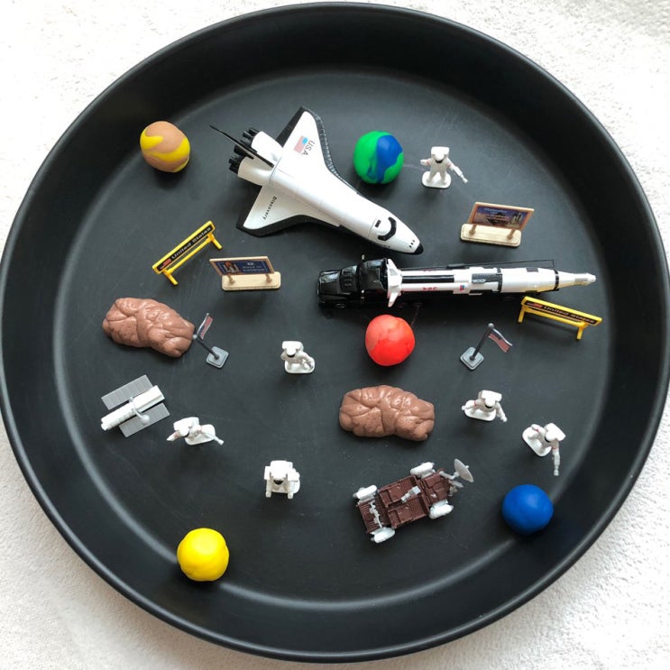 우주 스몰월드 우주비행사 피규어 놀이 장난감