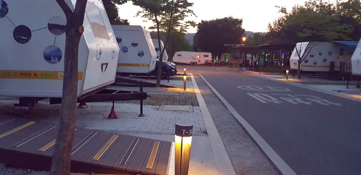  한탄강 오토캠핑장 / 가족, 친구들과의 즐거운 카라반 캠핑!