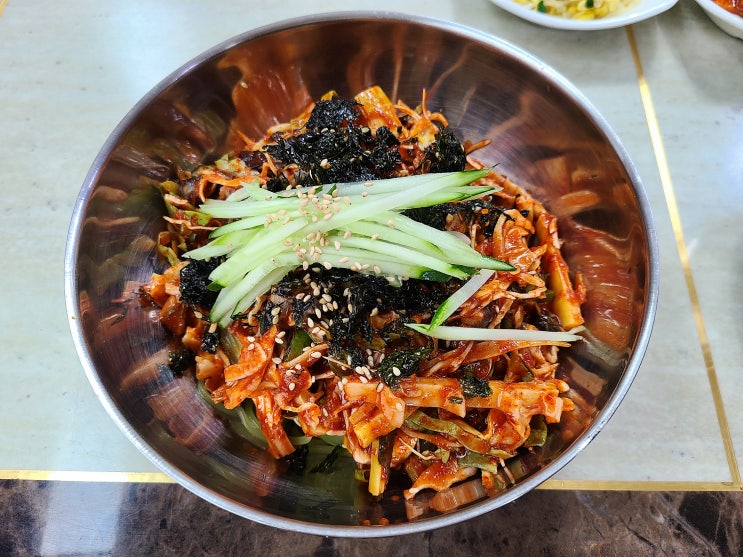  담양 담양읍/국수거리 '미소댓잎국수' 죽순비빔국수